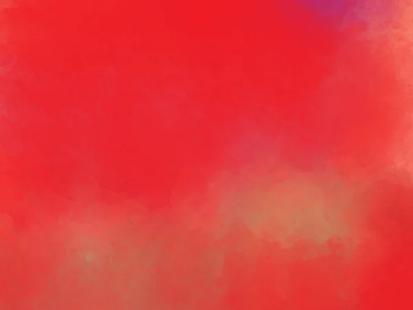 Aquarell Rot Gelb Blau Abstrakt Hintergrund Textur — Stockfoto