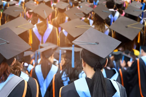 Parabéns Aos Graduados Universidade — Fotografia de Stock