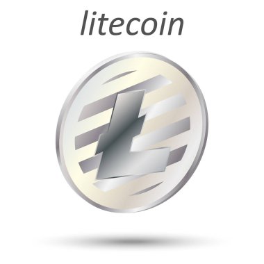 Litecoin gümüş sikke