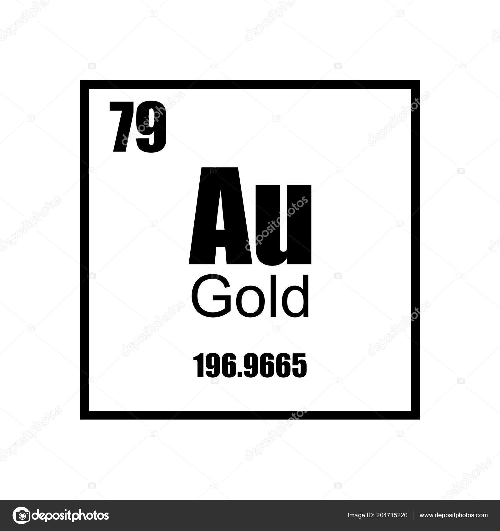 gold periodic table gold periodic table