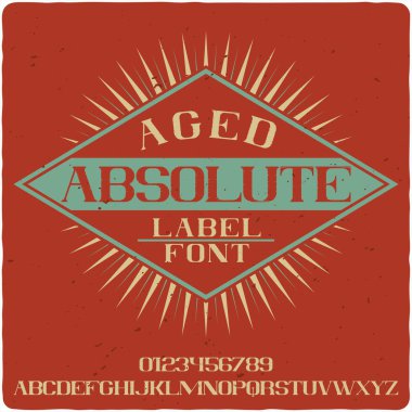 Orijinal etiketi yazı 