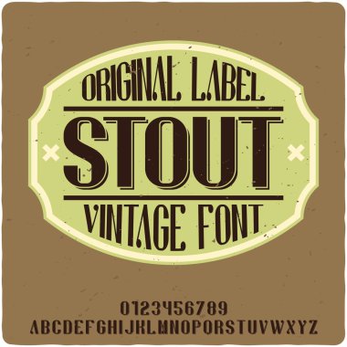 Orijinal etiketi yazı 