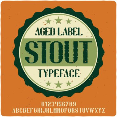 Orijinal etiketi yazı 