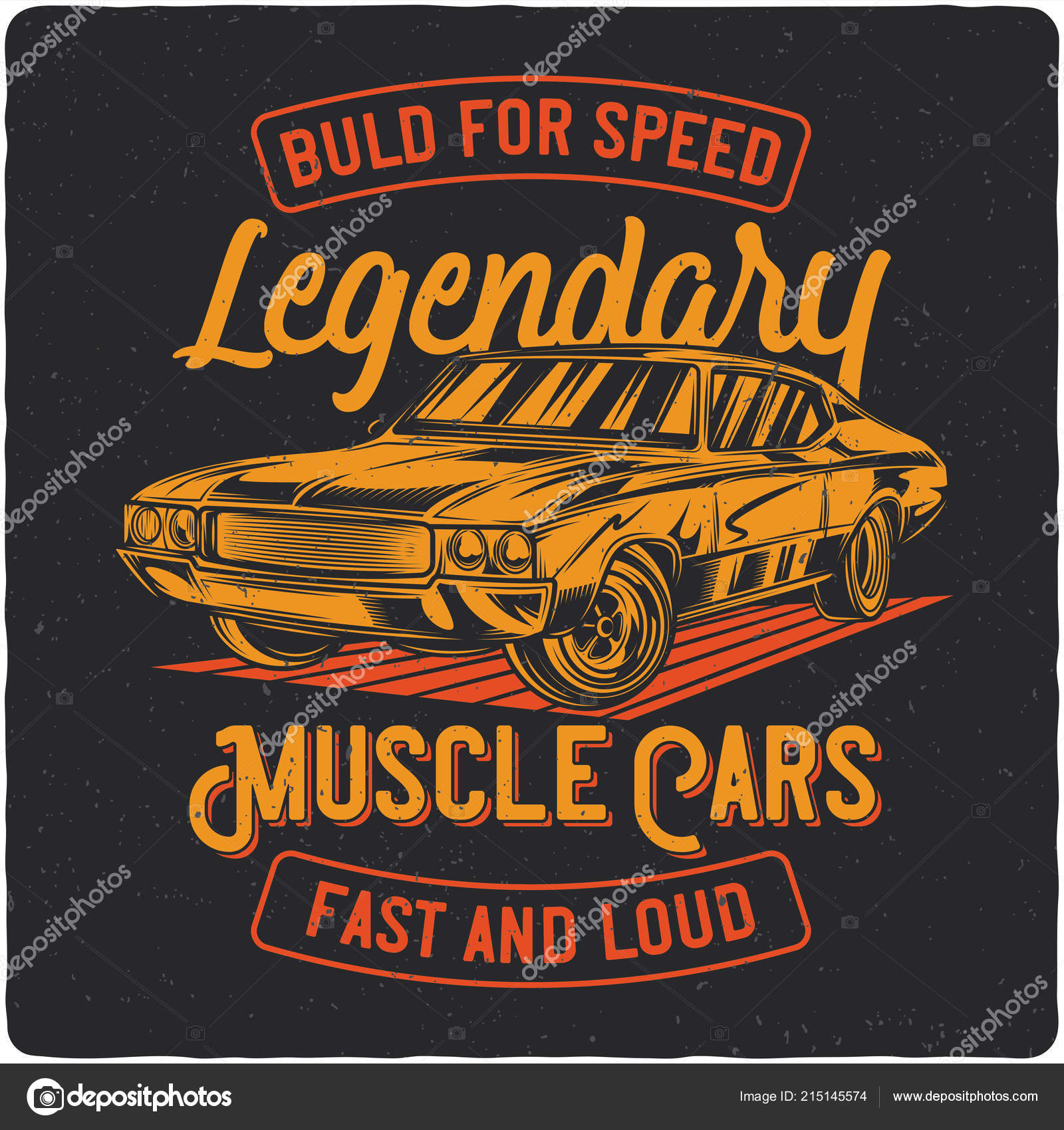 muscle car shirt