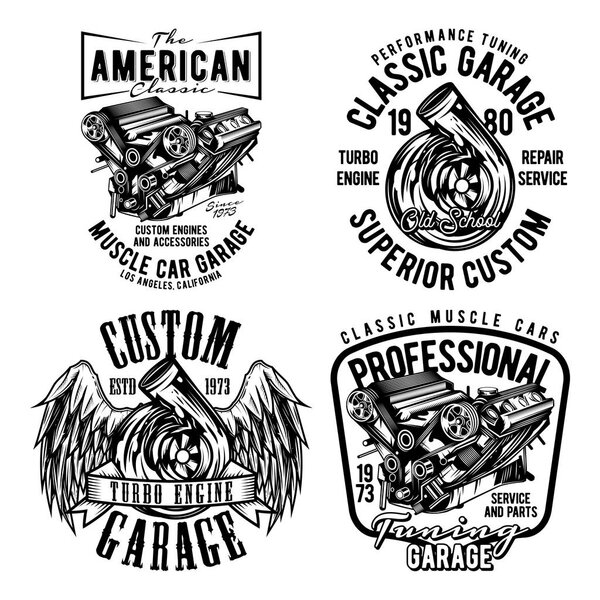 Винтажные этикетки с буквенной композицией на белом фоне. Дизайн логотипа футболки
.