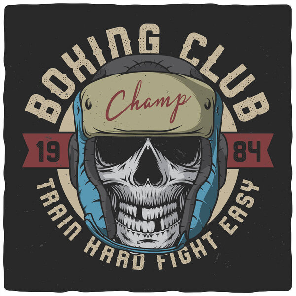 Иллюстрация мертвого боксера. Векторная иллюстрация. Дизайн футболки или плаката
.