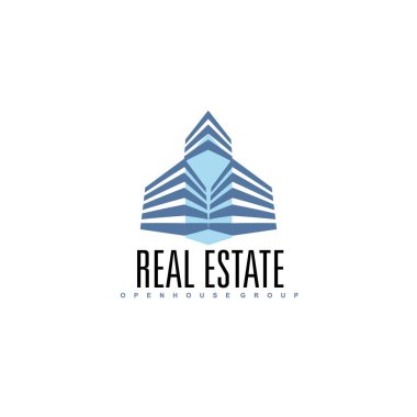 Logo şablonu Emlak, daire, daire, ev, Kiralama, iş. marka, marka, logo, Şirket, kurumsal, kimlik. Temiz, modern ve zarif stili tasarım
