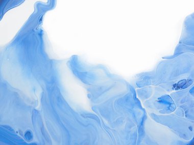 Yaratıcı soyut el boyası arka plan, duvar kağıdı, doku fırça darbeleriyle tuvale akrilik resmin yakın plan bir parçası. Modern sanat. Çağdaş sanat.