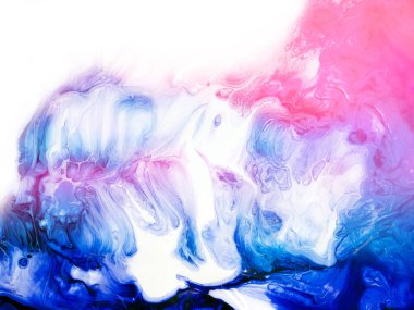 Yaratıcı soyut el boyası arka plan, duvar kağıdı, doku fırça darbeleriyle tuvale akrilik resmin yakın plan bir parçası. Modern sanat. Çağdaş sanat.