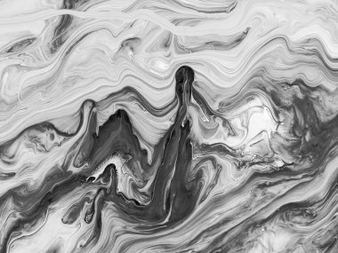 Yaratıcı soyut el boyası arka plan, duvar kağıdı, doku fırça darbeleriyle tuvale akrilik resmin yakın plan bir parçası. Modern sanat. Çağdaş sanat.