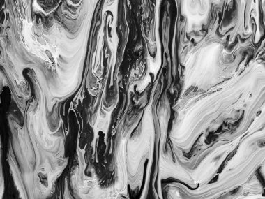 Yaratıcı soyut el boyası arka plan, duvar kağıdı, doku fırça darbeleriyle tuvale akrilik resmin yakın plan bir parçası. Modern sanat. Çağdaş sanat.