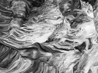 Yaratıcı soyut el boyası arka plan, duvar kağıdı, doku fırça darbeleriyle tuvale akrilik resmin yakın plan bir parçası. Modern sanat. Çağdaş sanat.