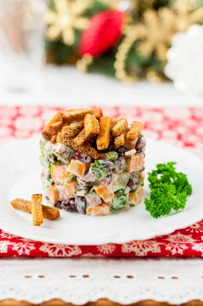 Tysk jul sallad — Stockfoto