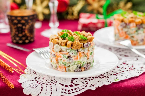 German Christmas Salad — Stock Photo, Image