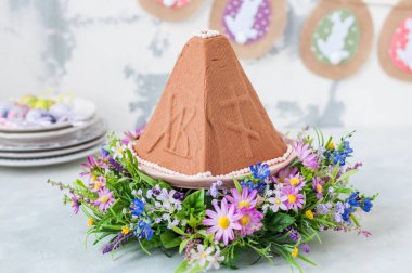 Paskalya Çikolatalı Kuark Tatlısı, Paskha