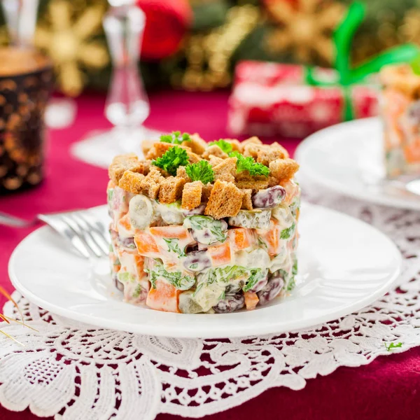 German Christmas Salad — Stock Photo, Image