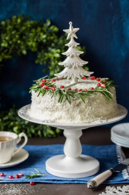 Cristmas Hindistan Cevizli Kek