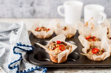 Tuzlu Patates Muffins 