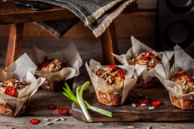 Tuzlu Patates Muffins 