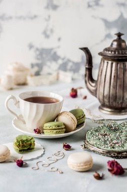 Fransız Macarons, Vintage Stil