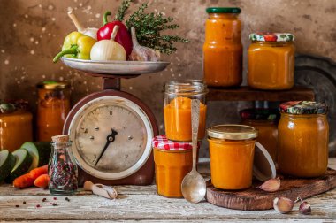 Canning Sebze Spread (Ikra) 