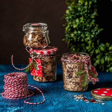 Noel Hediyesi Olarak Granola