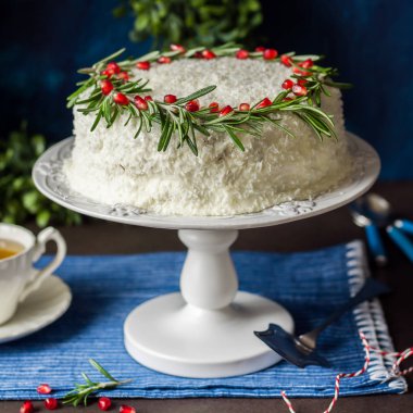 Cristmas Hindistan Cevizli Kek