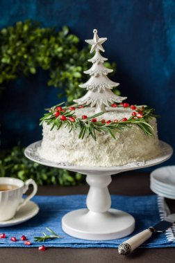 Cristmas Hindistan Cevizli Kek