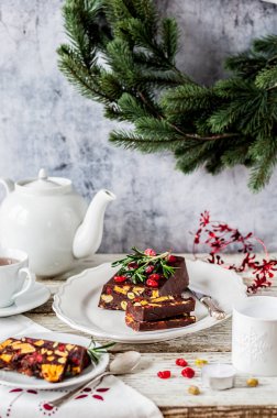 Noel Çikolatamozaik Kek