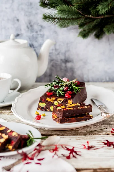 Noel Çikolatamozaik Kek