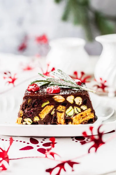 Noel Çikolatamozaik Kek