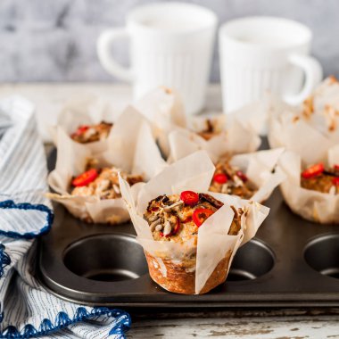 Tuzlu Patates Muffins 