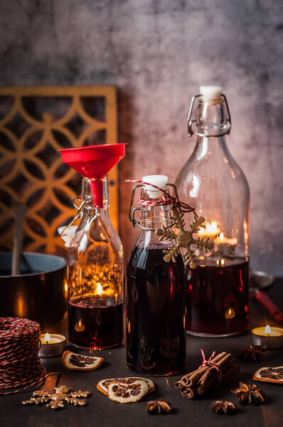 Christmas Mulled Wine Syrup