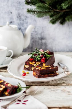 Noel Çikolatamozaik Kek