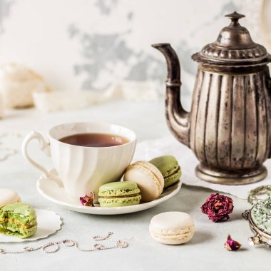 Fransız Macarons, Vintage Stil