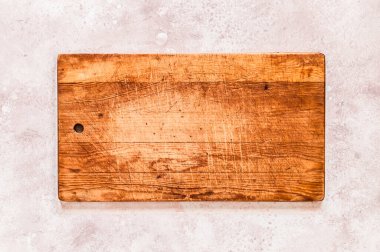 Pembe Beton Arkaplan Eski Kesim Tahtası, metin için boşluk kopyala