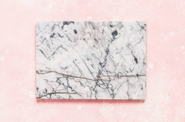 Pembe Beton Arkaplan Mermer Tahta, metin için boşluk kopyala