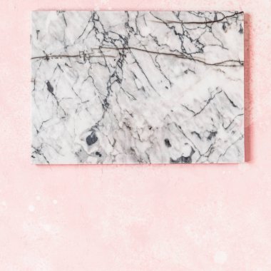 Pembe Beton Arkaplan Mermer Tahta, kare, metin için kopyalama alanı