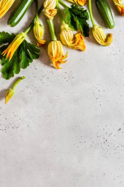 Çiçekler ve Yapraklar ile kabaklar, metin için boşluk kopyala