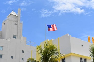 Florida Miami ABD bayrağı