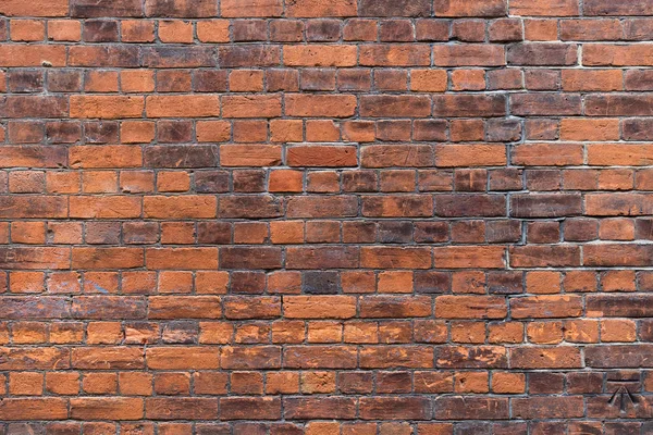 Tuğla duvar dokusunun soyut lekeli arka planı, paslı duvar kağıdı.