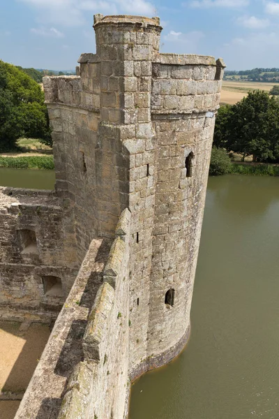 Antiguo Castillo Bodiam Sussex Inglaterra Reino Unido — Foto de Stock