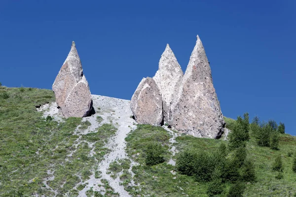  Elbrus bölge. Rusya. volkanik oluşumlar 