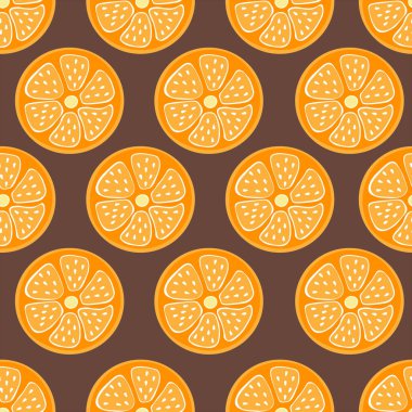 narenciye sorunsuz arka plan, şık, basit vektör kahverengi çikolata arka plan, taze yaz vitamini, tarçın