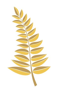 Spica'nın vektör siluet, tasarım öğesi. Leaves.wheat botanik çizim ile çizilmiş bitki ve ağaç dalları el.