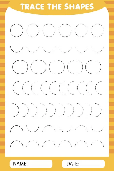 Complete Repeating Patterns Worksheet Preschool Kids Practicing Motor