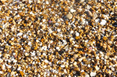 küçük deniz çakıl kum arka plan