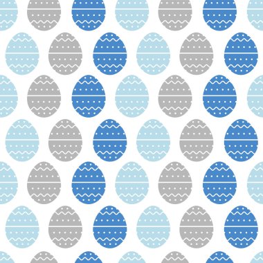 Vektör arka plan yumurta Paskalya. Dekor, ambalaj, tasarım için yumurta ile şenlikli arka plan.