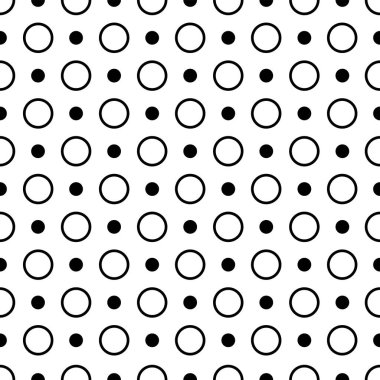 Halkaların soyut kusursuz arka plan, eps10. siyah vektör sorunsuz daire arka plan