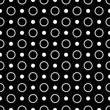 Halkaların soyut kusursuz arka plan, eps10. siyah vektör sorunsuz daire arka plan